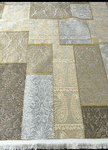 Beden Otantik halı Şonil kaymaz taban 140x225 cm