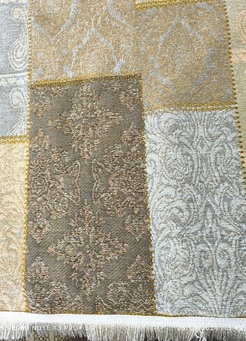 Beden camel Renk Otantik halı Şonil kaymaz taban 140x225 cm