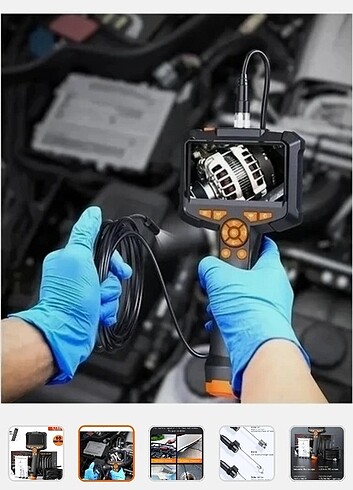 Endeskop 4.3 inç sıfır ürün sağlam kaliteli sorunsuz - Görsel 8