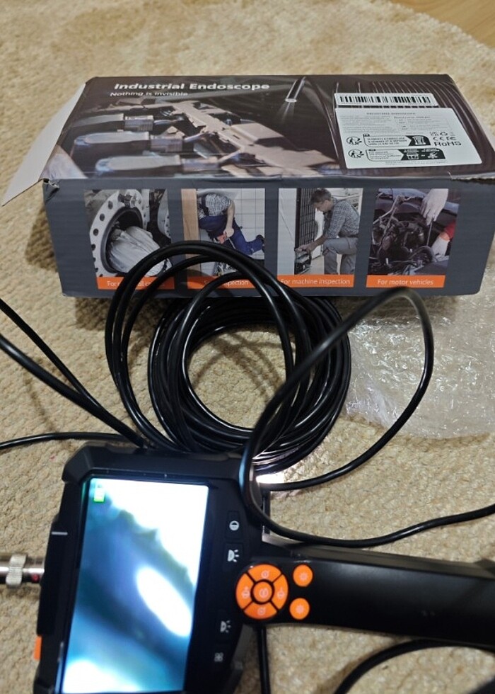 Endeskop 4.3 inç sıfır ürün sağlam kaliteli sorunsuz - Görsel 3