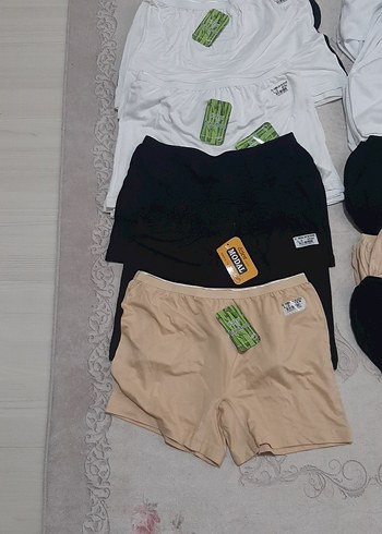 2K Kadın Mini Atletik Şortlar 3'lü Set