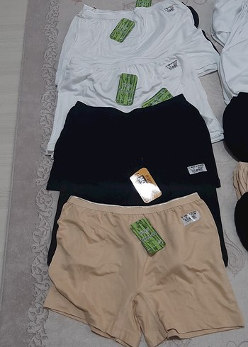 Kadın Mini Atletik Şortlar 3'lü Set