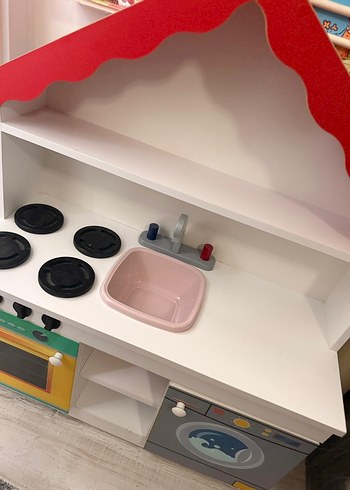 Renkli Çocuk Oyun Mutfak Seti - Görsel 4