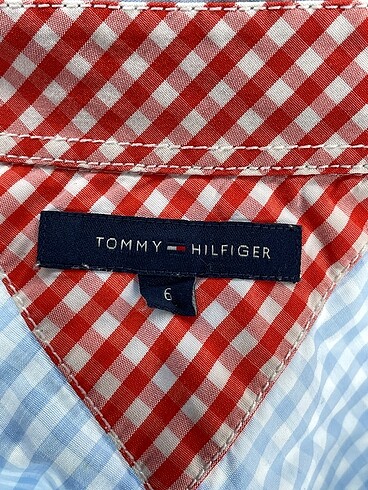 36 Beden mavi Renk Tommy Hilfiger Gömlek %70 İndirimli.