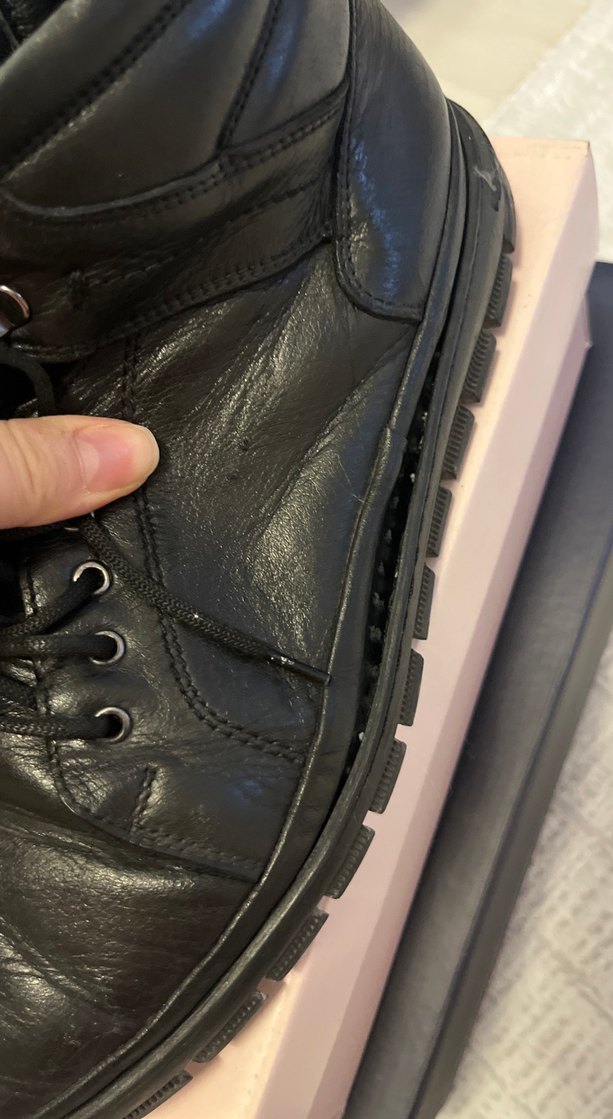 Siyah Deri Erkek Günlük Sokak Stili Bot - Görsel 3