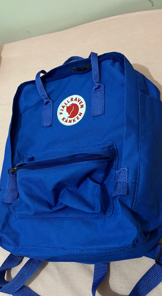 Mavi Kadın Sırt Çantası, Tokalı - Görsel 2