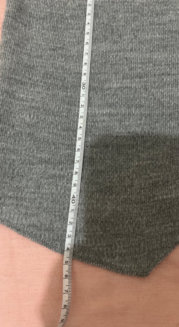 Düğmeli Gri Kadın Triko Yelek - Görsel 3