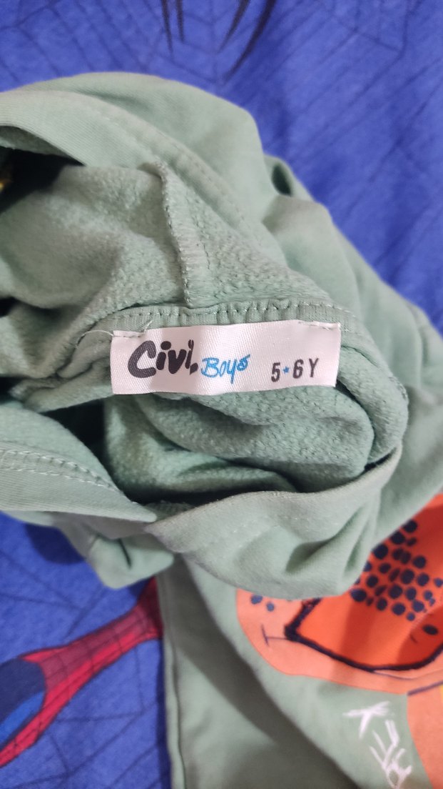 Erkek Çocuk Renkli Baskılı Sweatshirt - Görsel 4