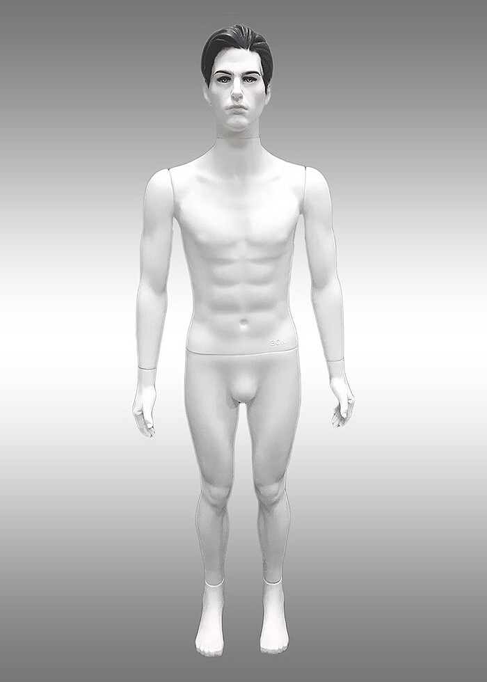 Plastik manken vitrin manken boy manken - Görsel 3