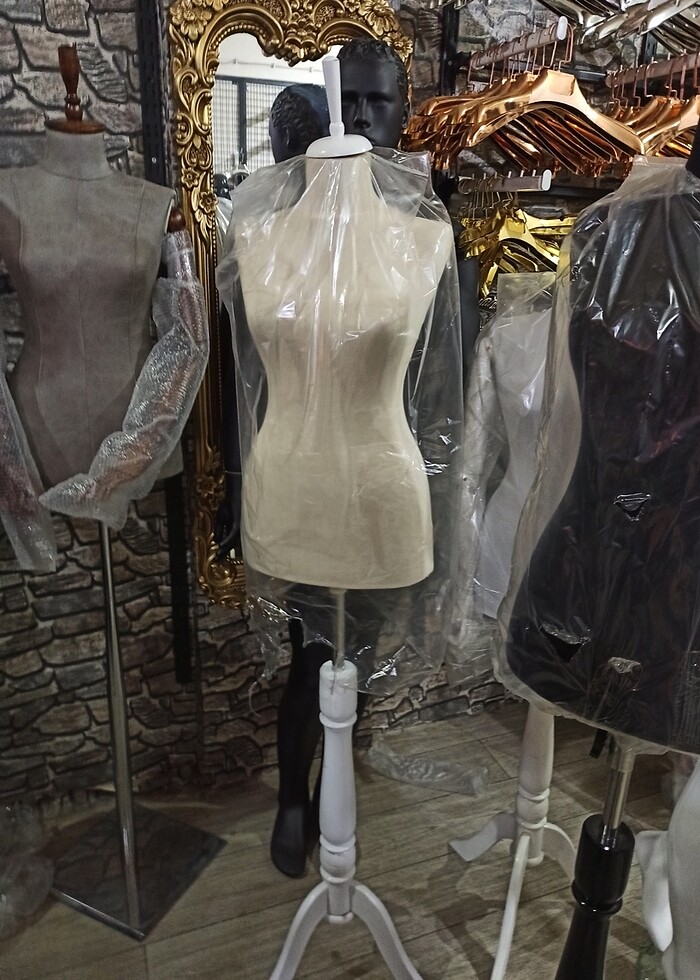 Terzi manken süngerli manken vitrin mankeni - Görsel 3