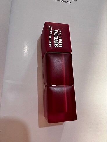 Maybelline teddy tint