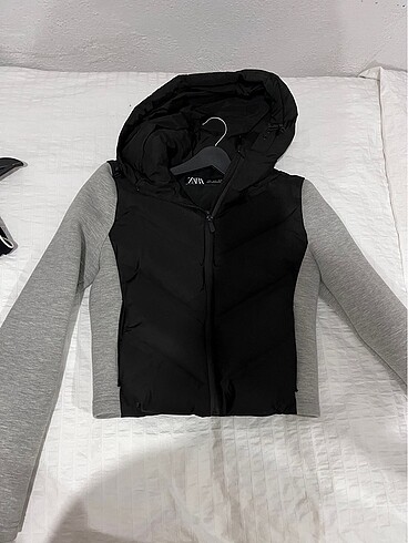 Zara crop şişme ceket