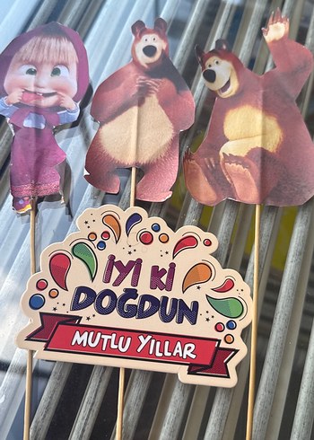 Renkli Doğum Günü Parti Kürdanları - Görsel 2