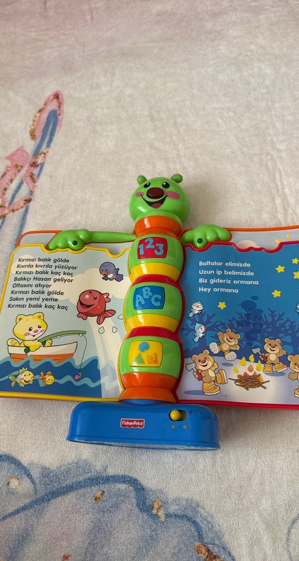 Eğitici Masalcı Tırtıl Oyuncak - Görsel 5