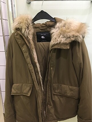 Zara kurklu mont