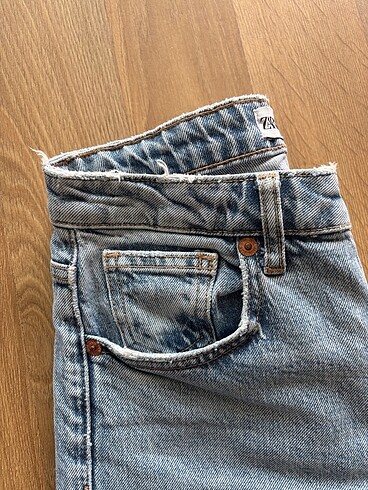 34 Beden mavi Renk Zara jean