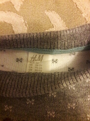 18-24 Ay Beden H&M erkek bebek kazak 