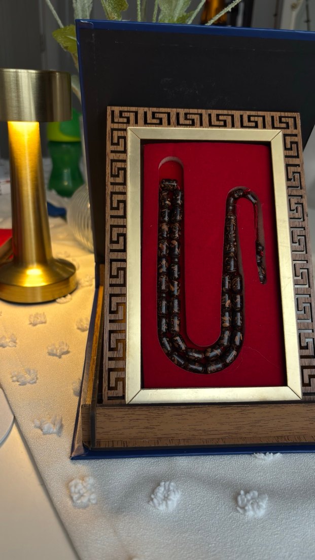 Özel kutusunda tarçın ağacı tesbih - Görsel 4