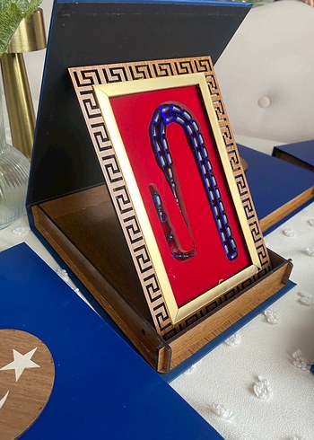 Koyu Mavi Vintage Erkek Tesbih - Görsel 2