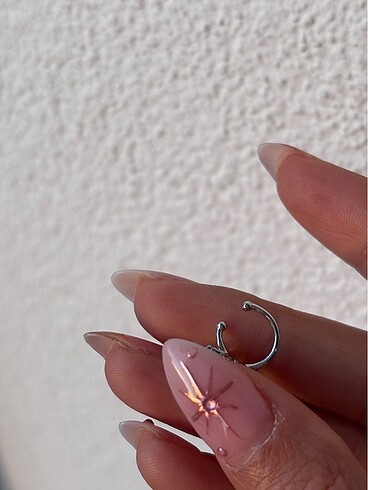 Beden gri Renk Earcuff