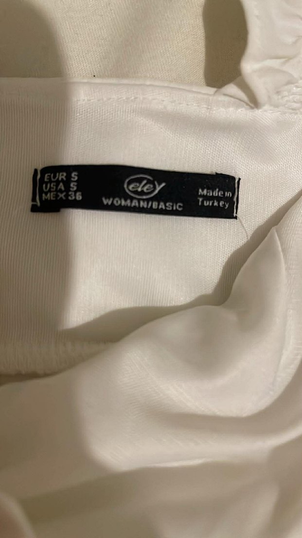 Beyaz Fitted Hemşire Korsesi Midi Boy - Görsel 3