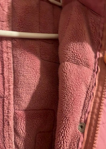 Düğmeli Pembe Midi Kadın Ceket - Görsel 2