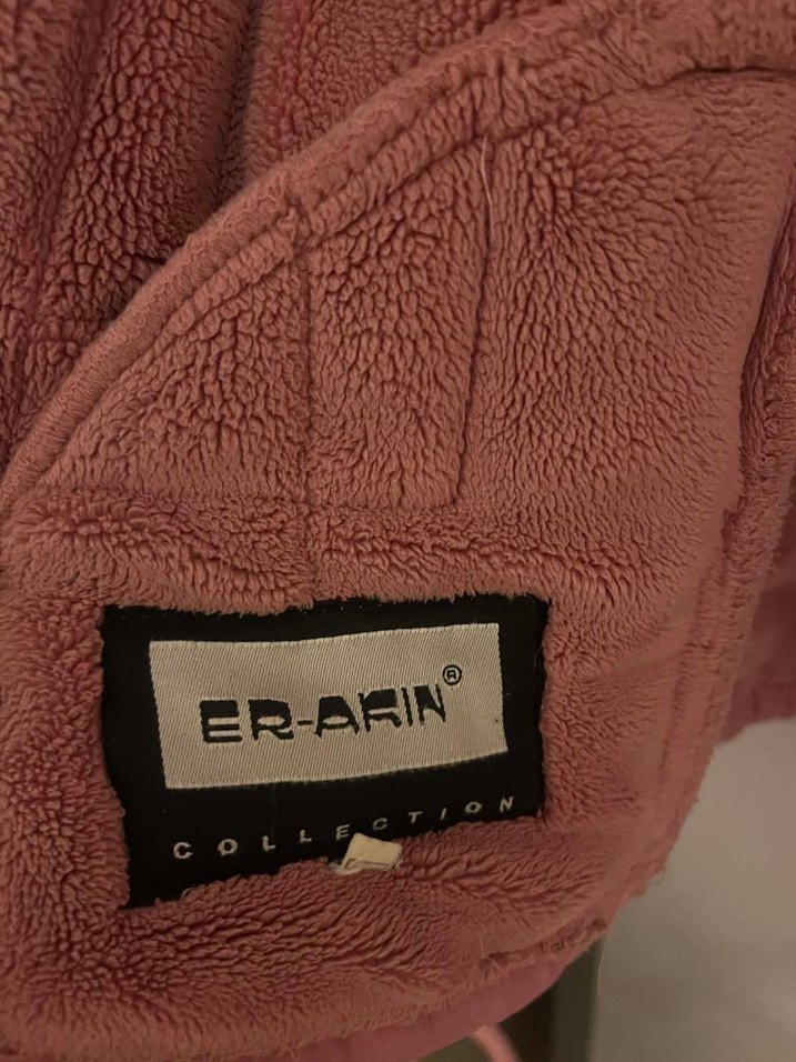 Düğmeli Pembe Midi Kadın Ceket - Görsel 3