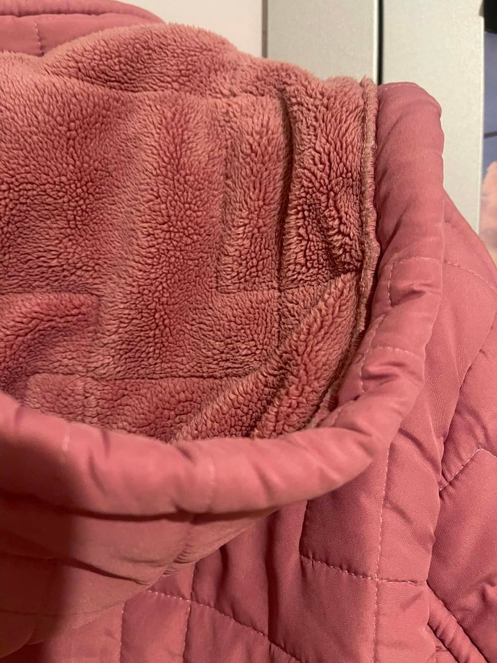 Düğmeli Pembe Midi Kadın Ceket - Görsel 5