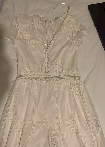 Kısa Bej Bohem Mini tultum - Görsel 3