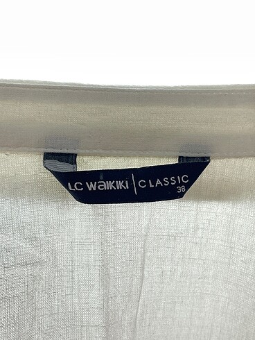 38 Beden beyaz Renk LC Waikiki Tunik %70 İndirimli.