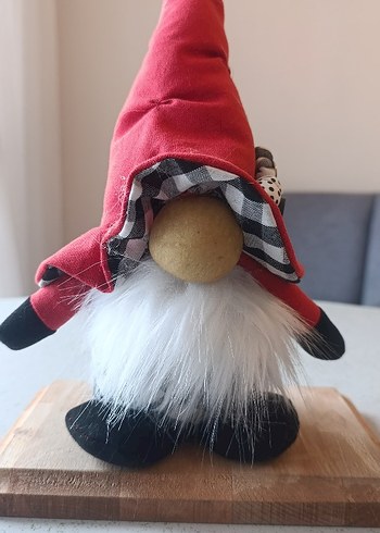 Kırmızı Şapkalı Gnom Figür - Görsel 3