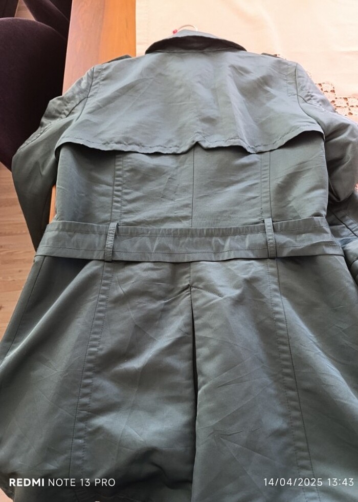 Mango marka trençkot - Görsel 4