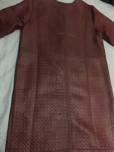 m Beden bordo Renk Bordo Kapitone Ceket