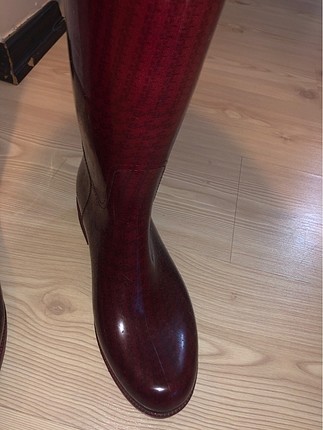 38 Beden bordo Renk Bordo renk yağmur çizmesi
