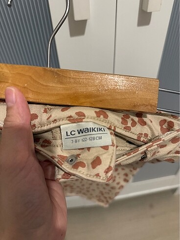 7 Yaş Beden camel Renk Leopar etek