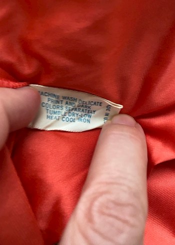 Kırmızı V Yaka Saten Midi Gecelik - Görsel 4