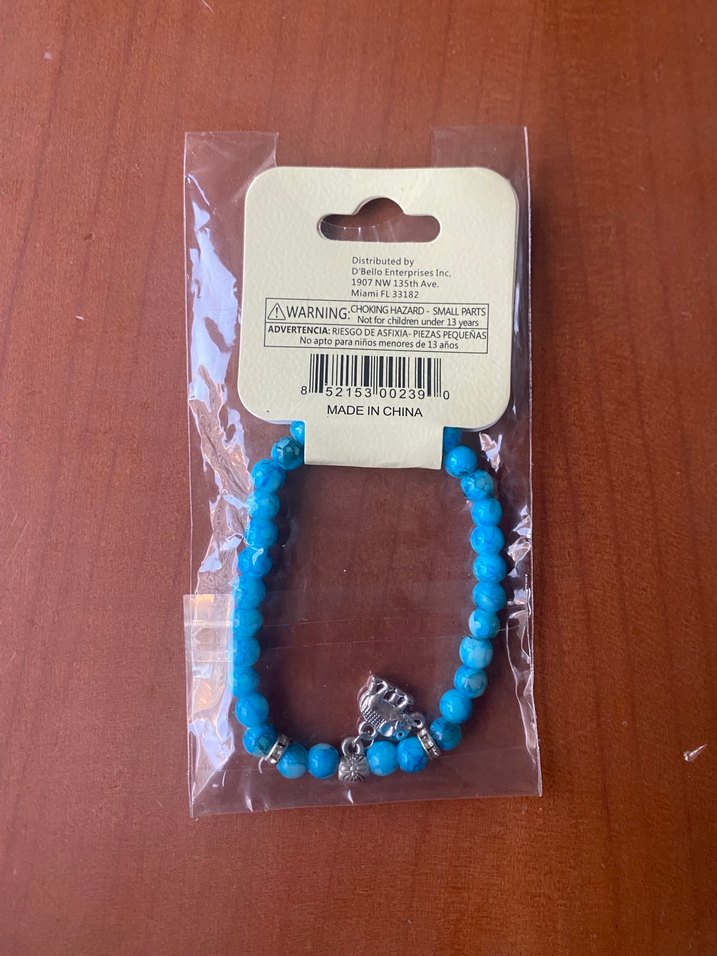 Turkuaz Boncuklu Bohem Kadın Bileklik - Görsel 3