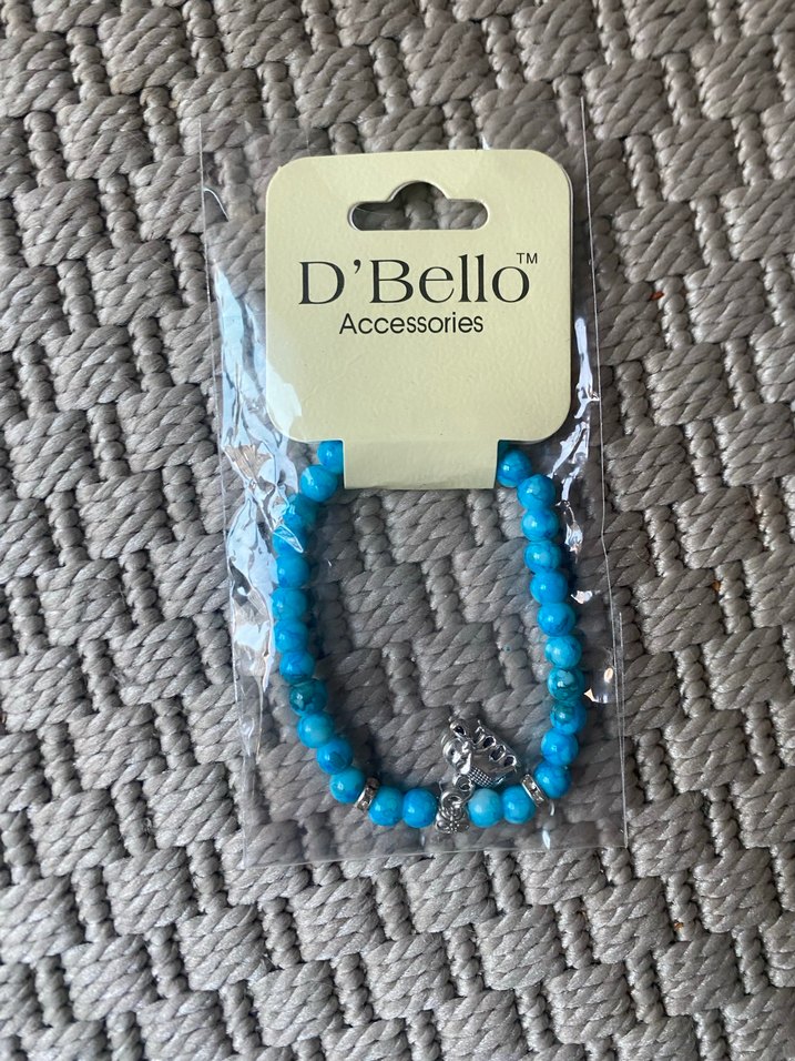 Turkuaz Boncuklu Bohem Kadın Bileklik - Görsel 4