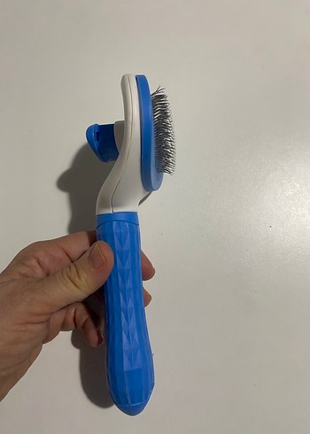 Mavi Kedi Tüy Toplama Fırçası - Görsel 4