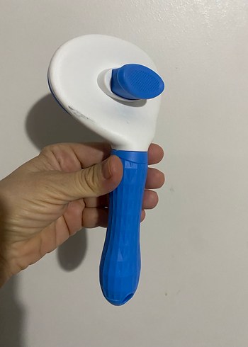 Mavi Kedi Tüy Toplama Fırçası - Görsel 2