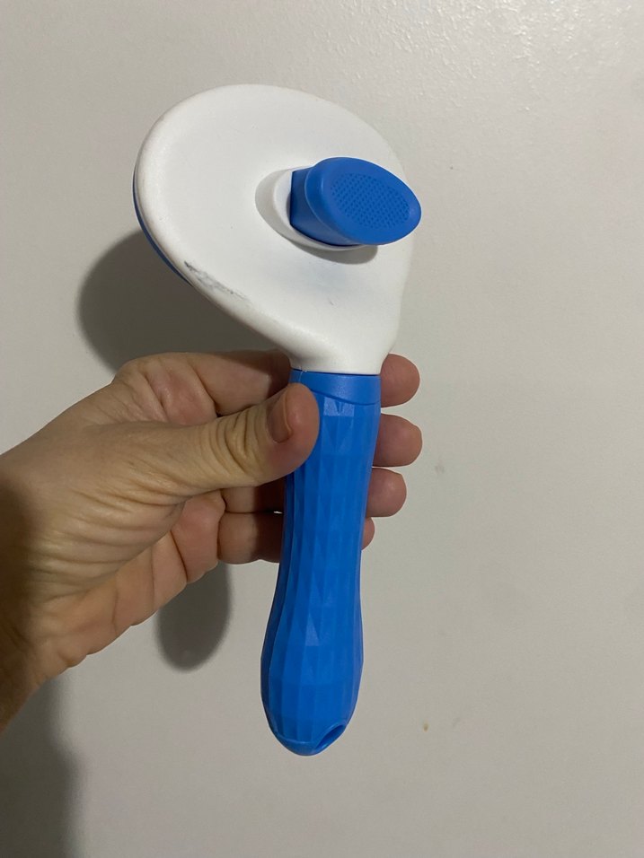 Mavi Kedi Tüy Toplama Fırçası - Görsel 2