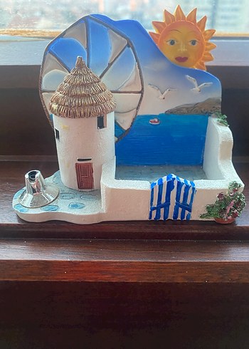 Bodrum Deniz Manzaralı Dekoratif Figürin - Görsel 5