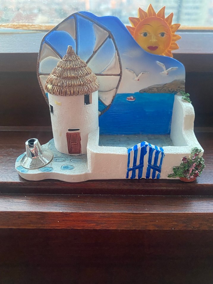 Bodrum Deniz Manzaralı Dekoratif Figürin - Görsel 5