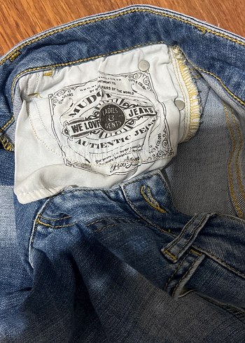 Kadın Mavi Mini Denim Şort - Görsel 2