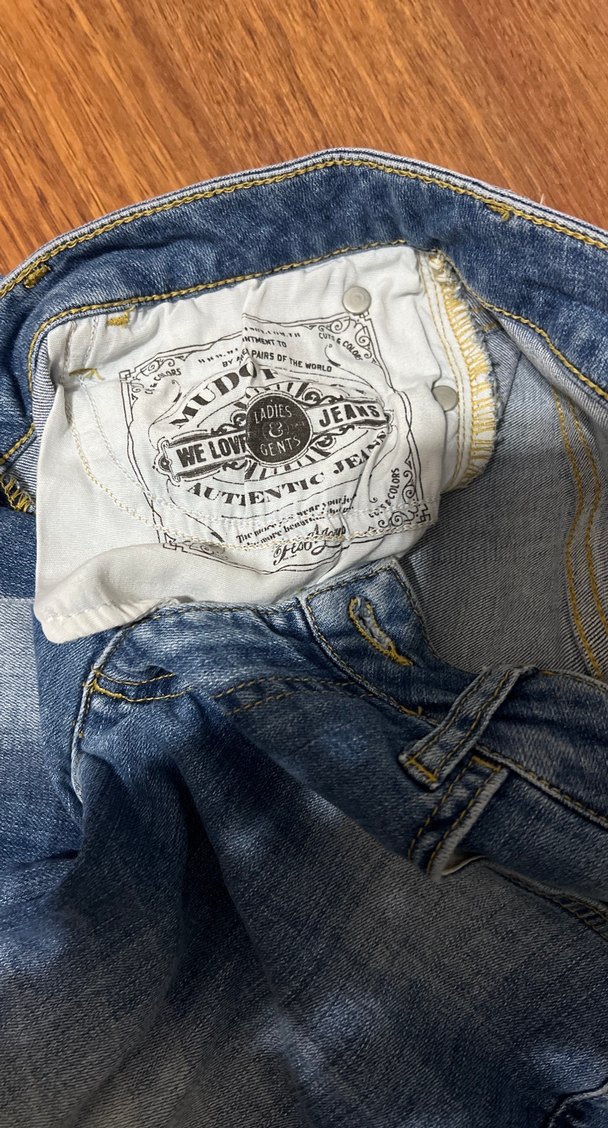 Kadın Mavi Mini Denim Şort - Görsel 2