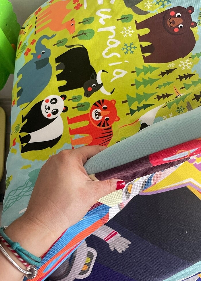 Pamuk atölye oyun halısı - Görsel 2