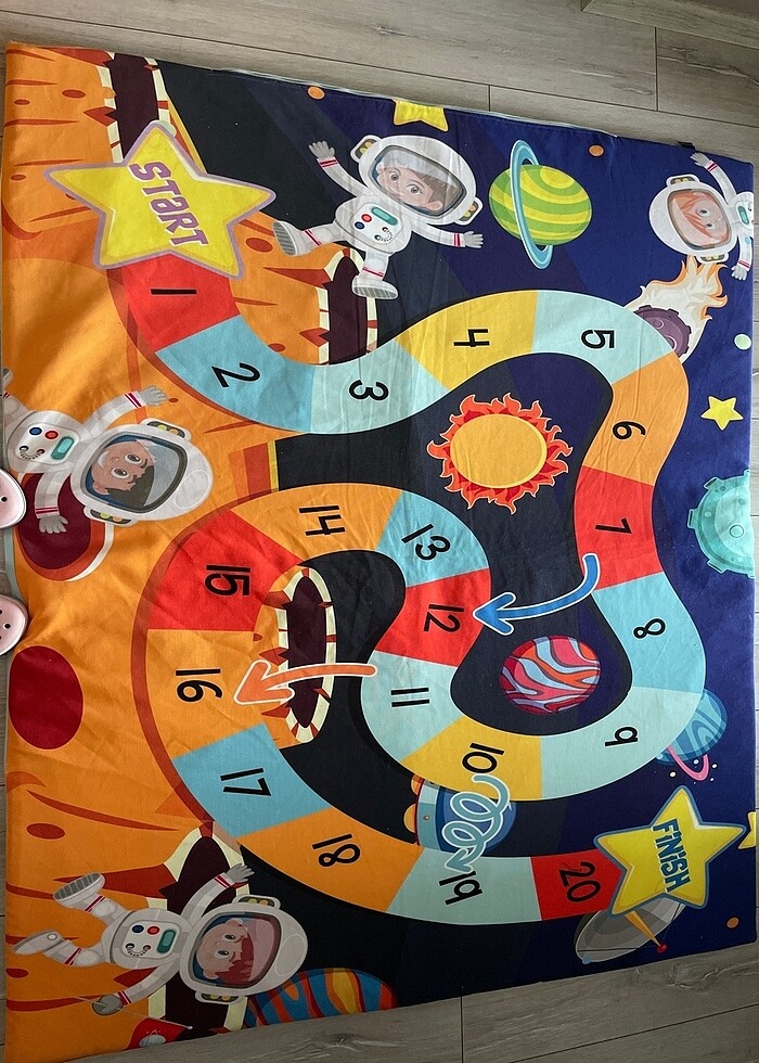 Pamuk atölye oyun halısı - Görsel 3