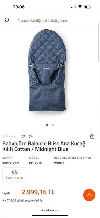 Babybjörn ana kucağı - Görsel 6