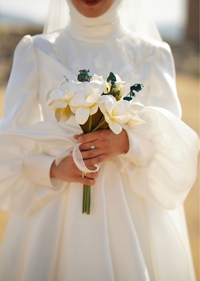 gelinlik tesettür - Görsel 3