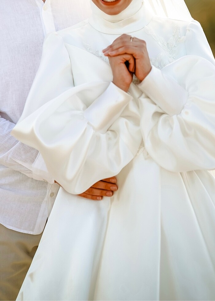 gelinlik tesettür - Görsel 5